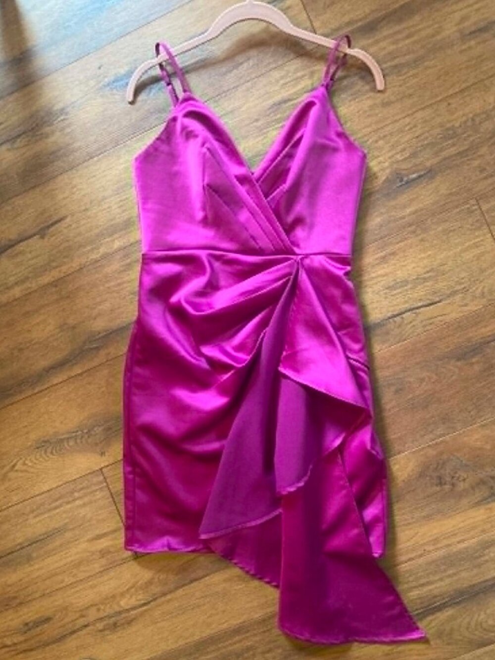 Apricot Lane Fuchsia Cocktail Dress